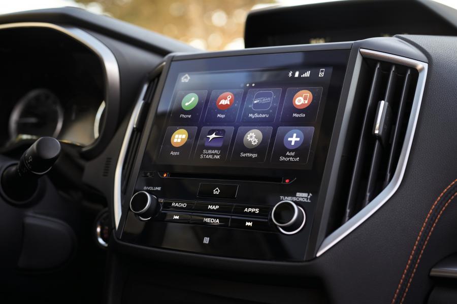 Детали интерьера Subaru Crosstrek Limited 2020 года  (фото 7 из 9)